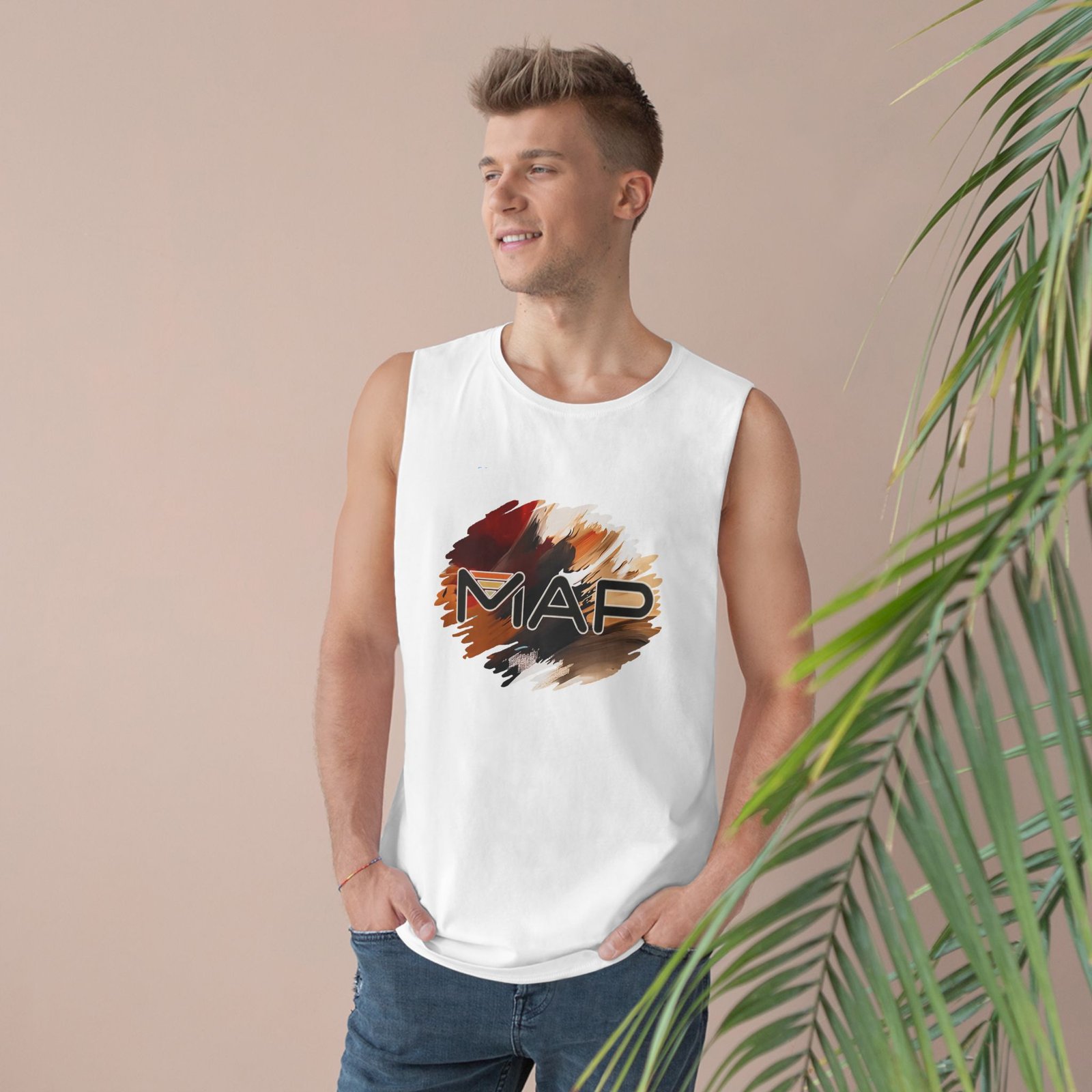 Stylish Unisex Barnard Tank Top, Summer Wear, Casual Outdoor Top, Unisex Gym Shirt, Cool Graphic Tee, Comfortable Fashion - Image 3