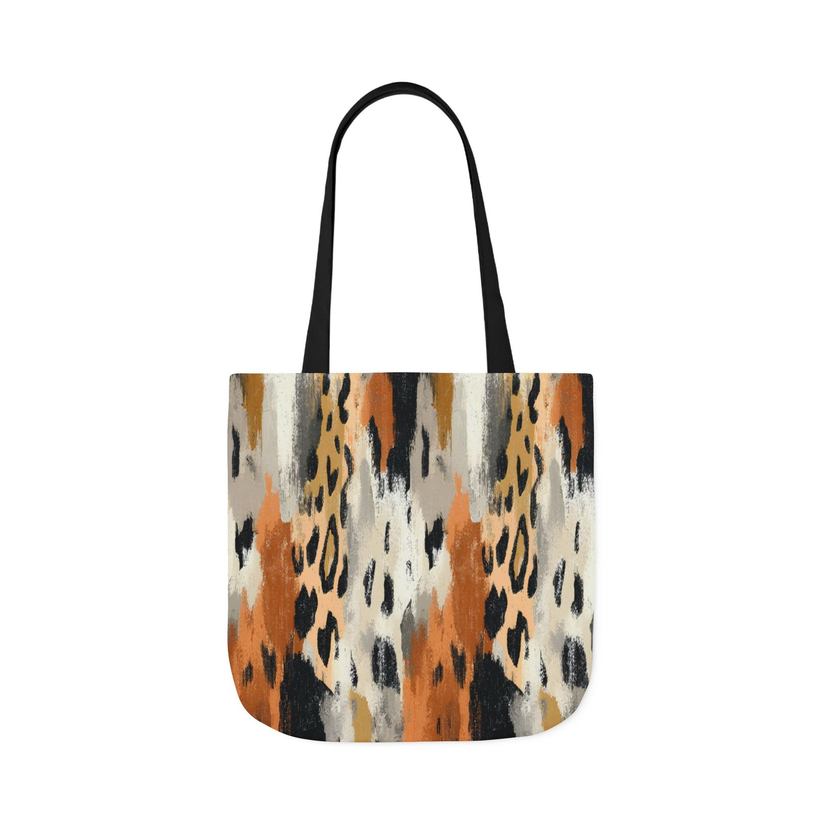 Chic Canvas Tote Bag with 5-Color Straps for Fashionistas, Stylish Reusable Bag for Shopping, Beach, Travel, or Everyday Use - Image 45