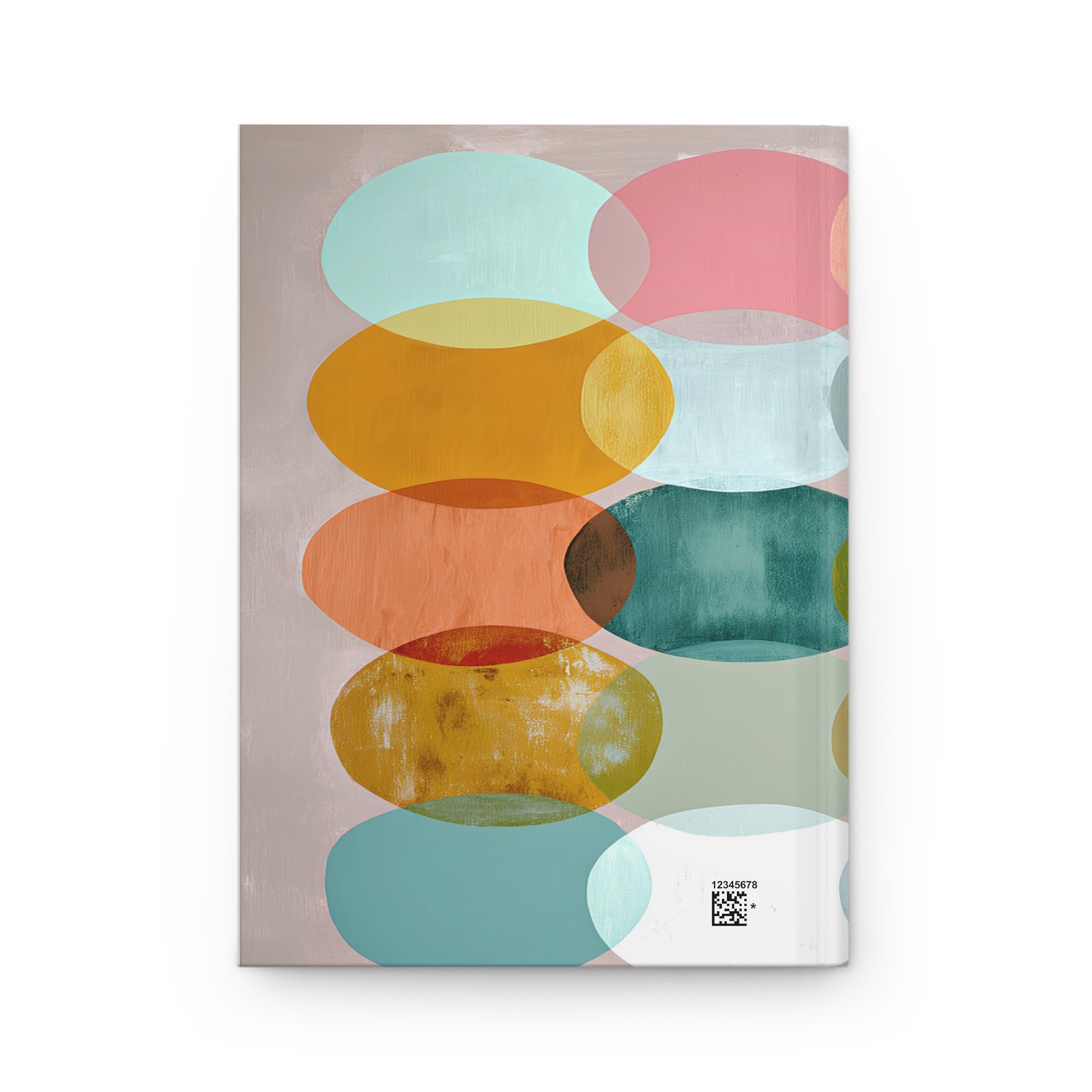 Chic Abstract Hardcover Journal | Colorful Notebook for Daily Thoughts, Creative Writing, Gift for Artists, Journal for Women - Image 2