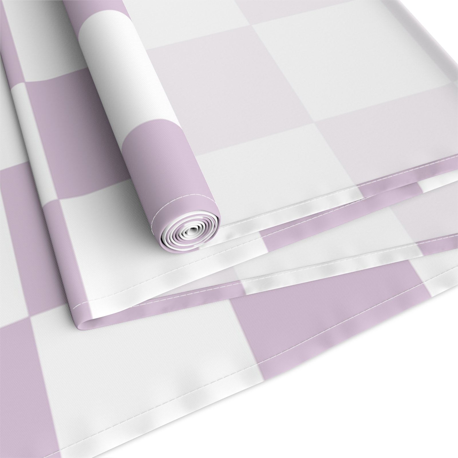 Chic Purple Checkered Table Runner | Dining Decor, Wedding Centerpiece, Farmhouse Style, Party Table, Holiday Table Setting - Image 11