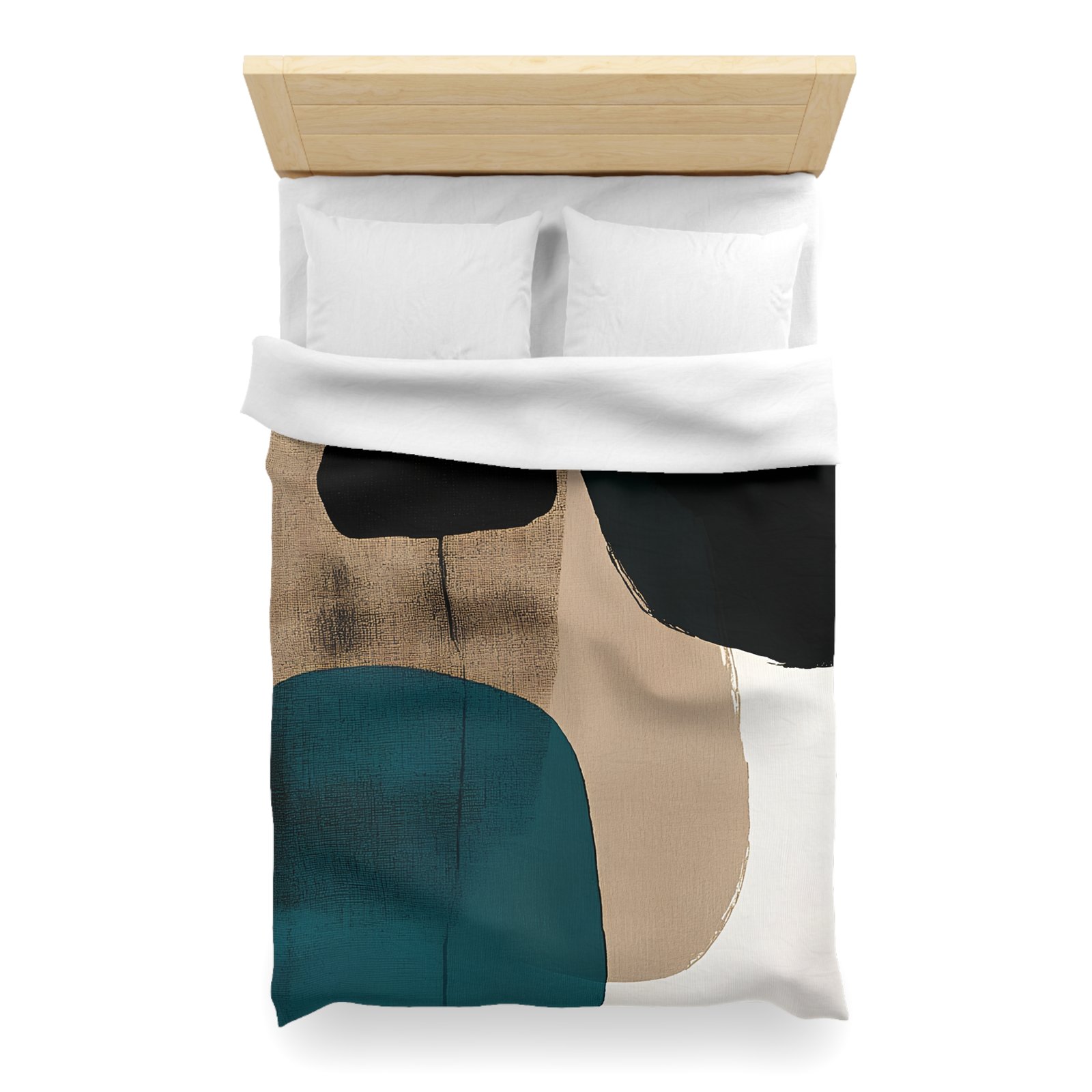 Abstract Art Microfiber Duvet Cover | Modern Home Decor, Cozy Bedding, Bedroom Makeover, Stylish Gift, Minimalist Comfort - Image 23