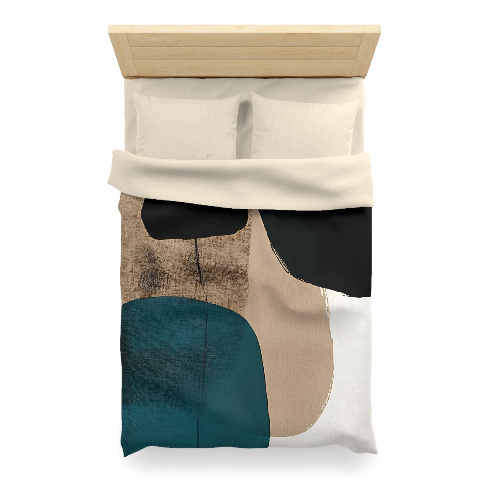 Abstract Art Microfiber Duvet Cover | Modern Home Decor, Cozy Bedding, Bedroom Makeover, Stylish Gift, Minimalist Comfort - Image 20