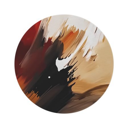 Boho Round Rug, Artistic Area Rug, Modern Living Room Decor, Unique Home Accessories, Cozy Bedroom Mat, Geometric Floor Covering