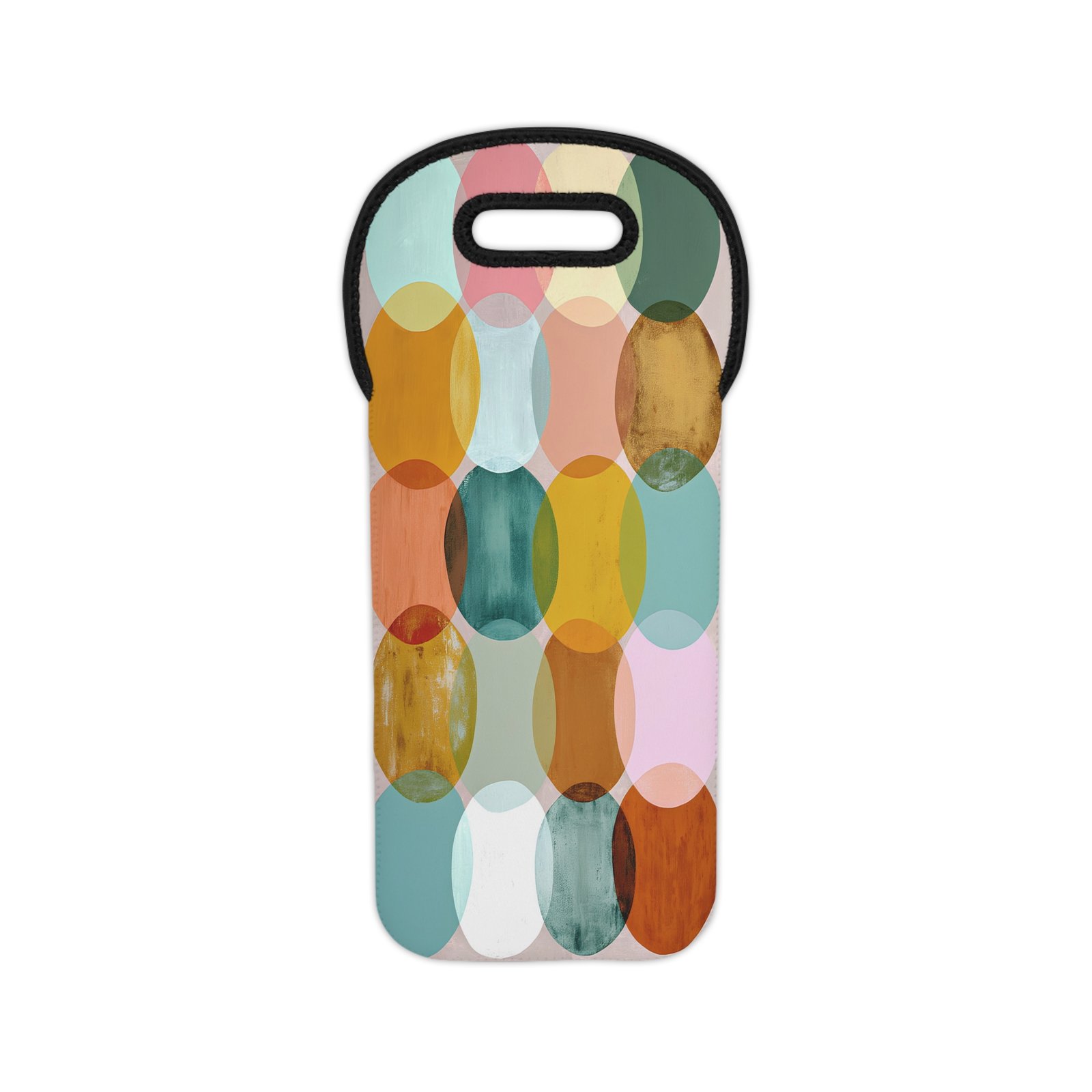 Colorful Wine Tote Bag, Eco-Friendly Wine Carrier, Gift for Wine Lovers, Picnic Accessory, Holiday Party Essential