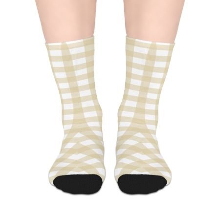 Cozy Patterned Mid-Length Socks | Perfect Gift for Home Comfort, Casual Wear, Everyday Essentials, Warmth for Fall & Winter