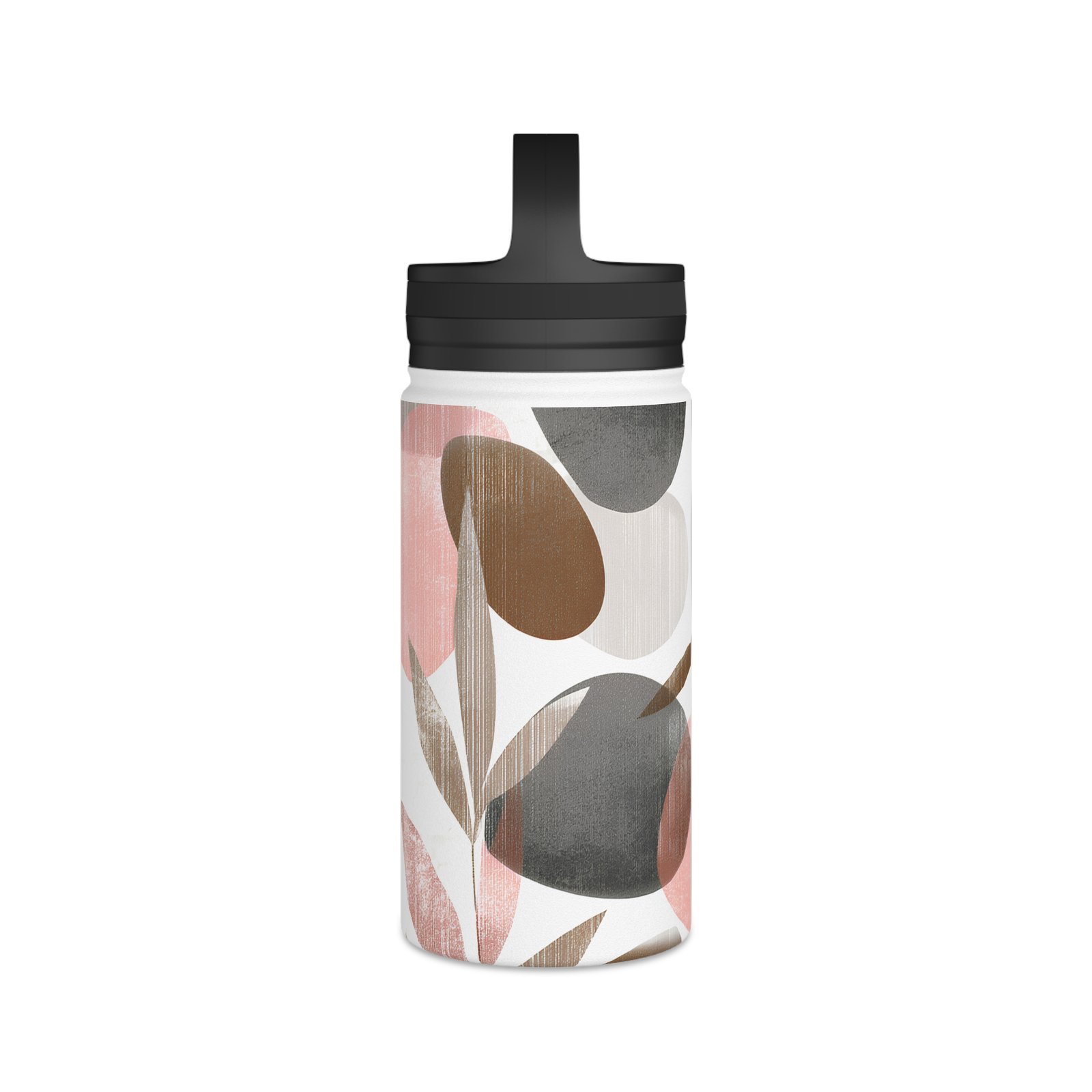 Stainless Steel Water Bottle, Handle Lid - Image 3
