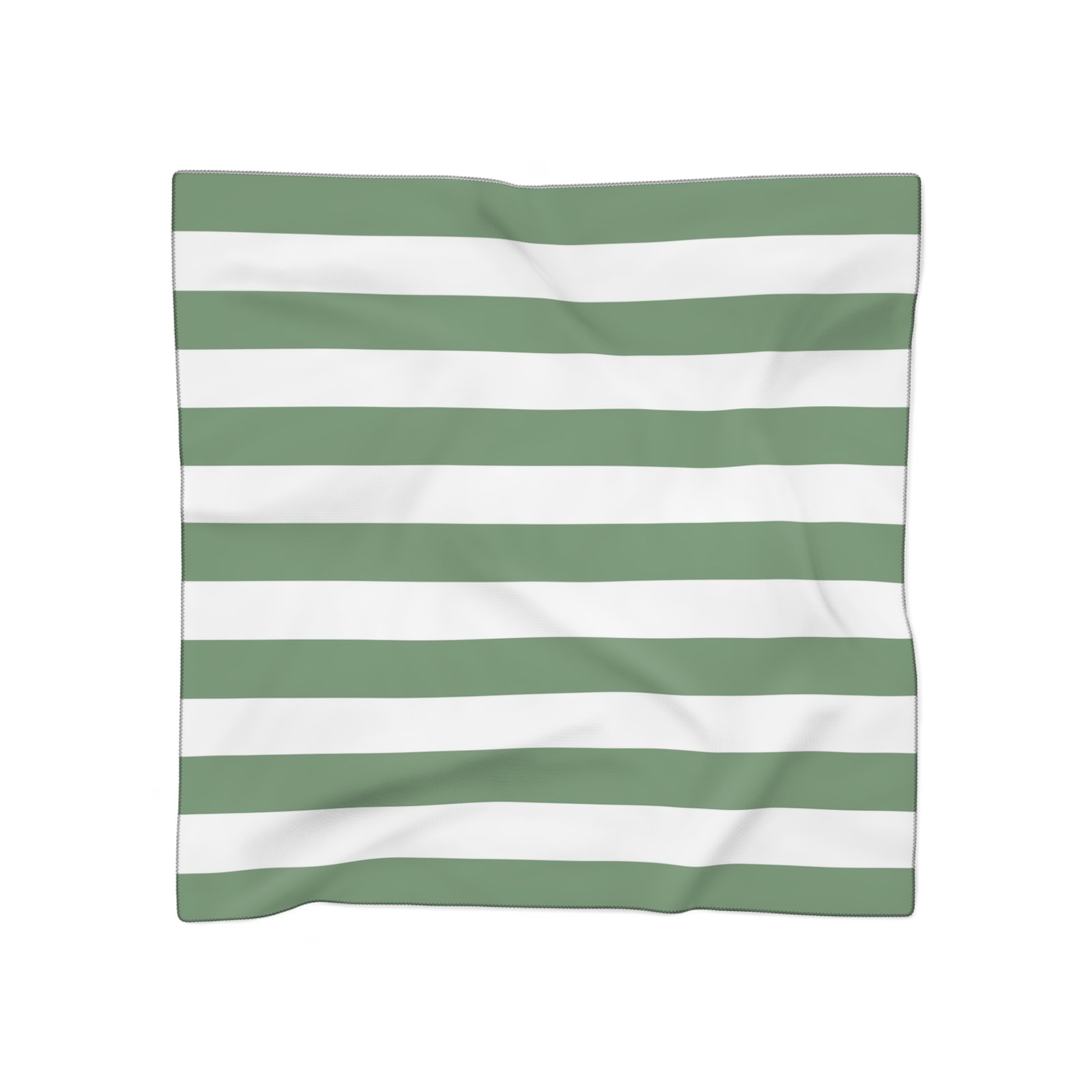 Chic Striped Poly Scarf for All Occasions, Fashion Accessory, Gift Idea, Lightweight Wrap, Trendy Neck Scarf - Image 4