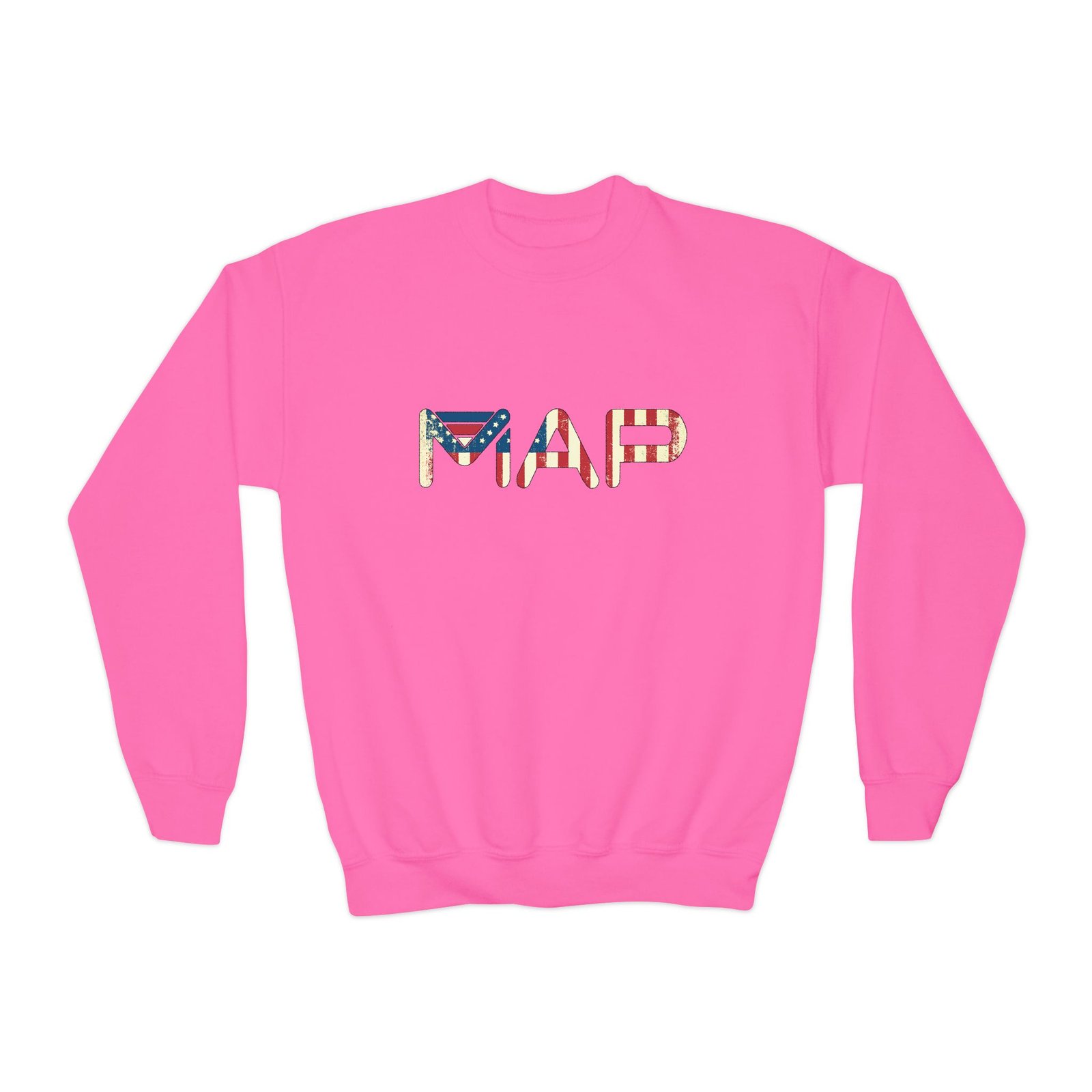 Patriotic Youth Crewneck Sweatshirt, Comfortable Sweatshirt for Kids, Summer BBQ, Memorial Day, Fourth of July, Gift for Teens - Image 33