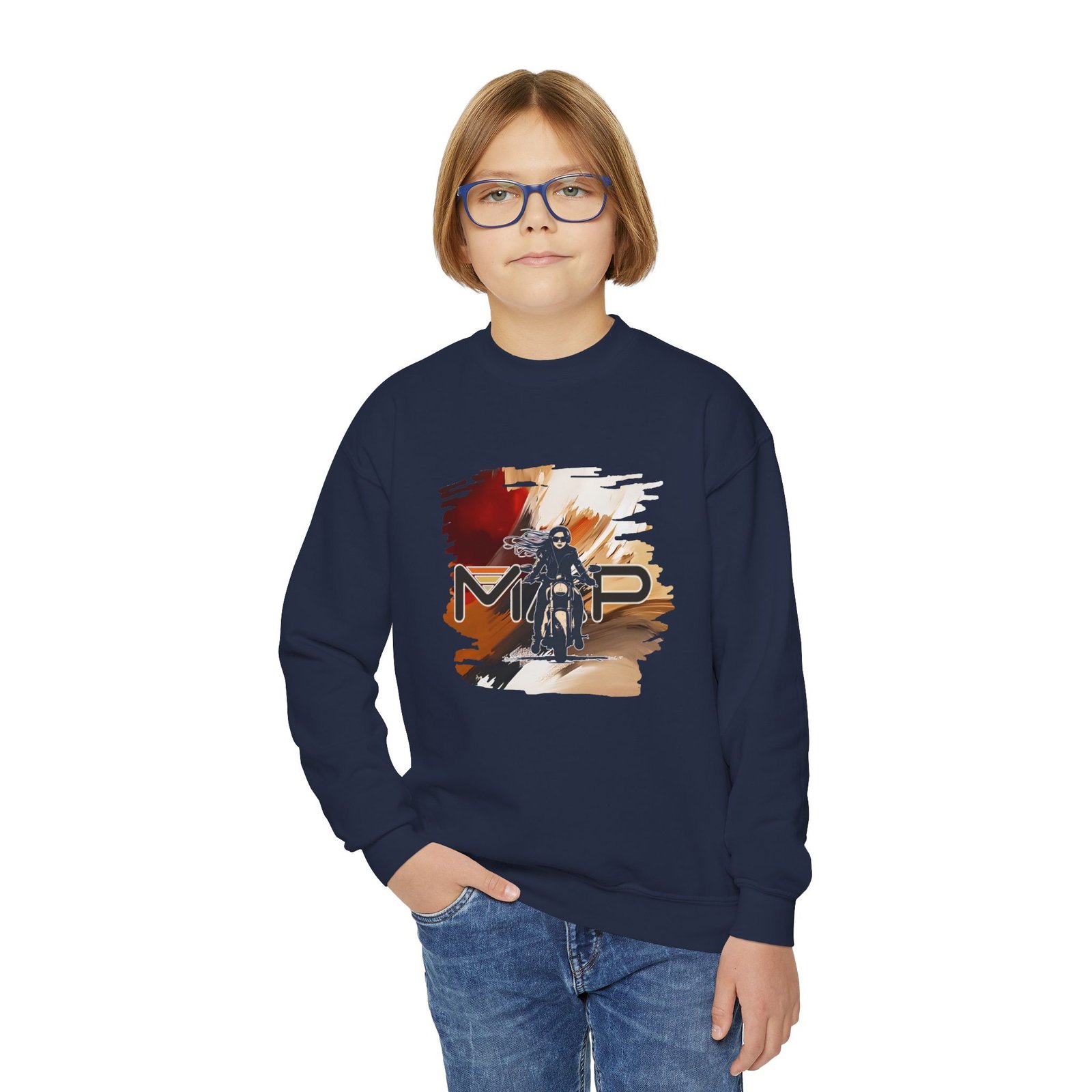 Youth Crewneck Sweatshirt for Adventurous Spirits | Cool Graphic Gear for Kids, Perfect for Casual Days, Birthdays, Holidays - Image 27