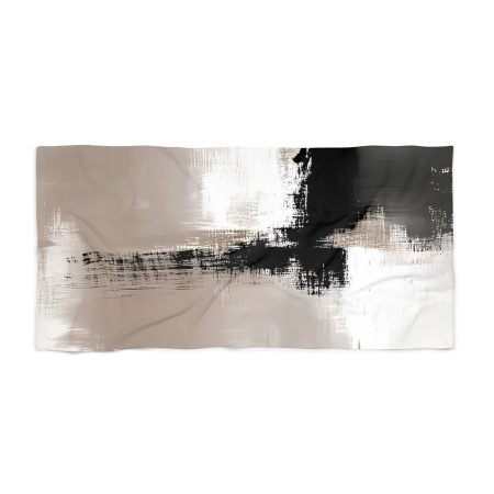 Stylish Abstract Beach Towel | Trendy Poolside Accessory, Summer Vibes, Gifts for Housewarming, Vacation Essentials, Relaxation Must-Have