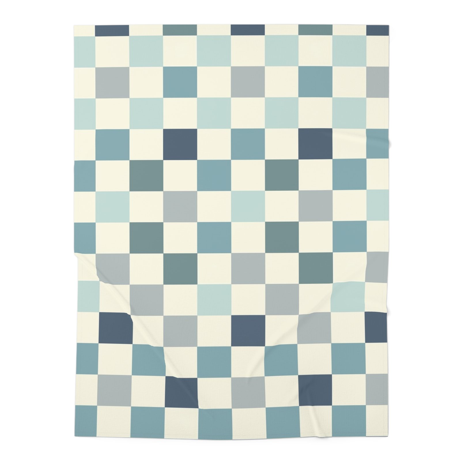 Cozy Checkered Baby Swaddle Blanket - Soft Nursery Wrap, Newborn Gift, Infant Blanket, Baby Shower, Baby Bedding