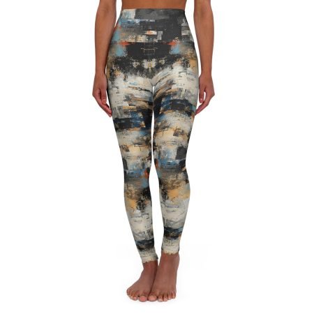 High Waisted Yoga Leggings (AOP)