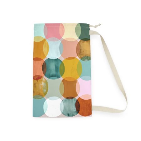 Colorful Laundry Bag, Stylish Hamper, Eco-Friendly Storage, Home Organization Gift, Modern Design Laundry Tote