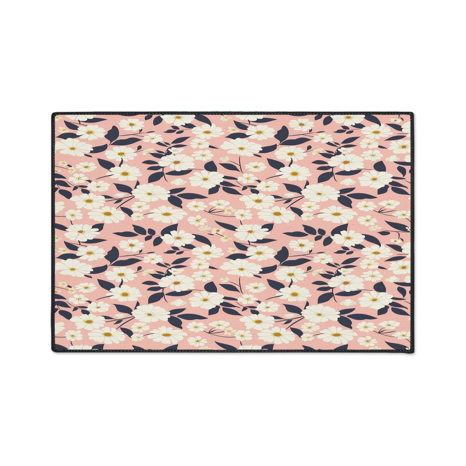 Floral Heavy Duty Floor Mat - Durable Area Rug, Stylish Non-Slip Mat, Home Decor, Gift for Housewarming, Kitchen Accessory - Image 9