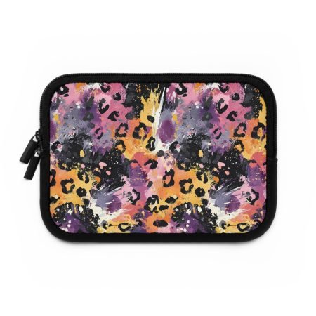 Colorful Leopard Print Laptop Sleeve - Stylish Tech Accessory, Perfect Gift for Students and Professionals, Laptop Case, Travel [...]