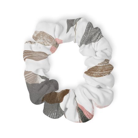 Chic Abstract Scrunchie, Stylish Hair Tie, Perfect Gift for Her, Everyday Accessory, Trendy Hair Fashion