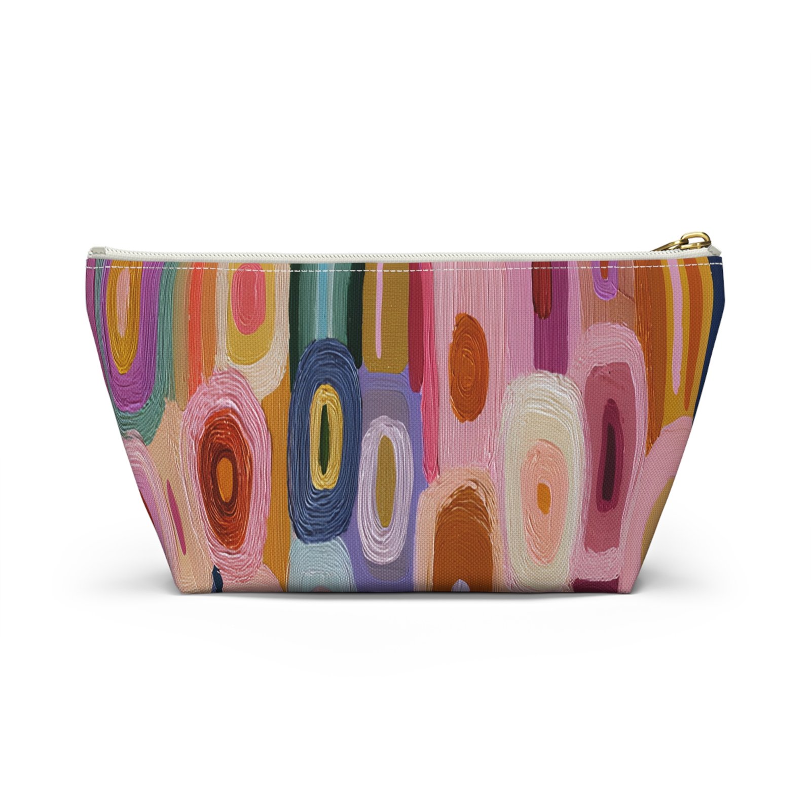 Colorful Accessory Pouch for Everyday Use, Makeup Bag, Travel Organizer, Artistic Gift for Her, Unique Pencil Case - Image 6