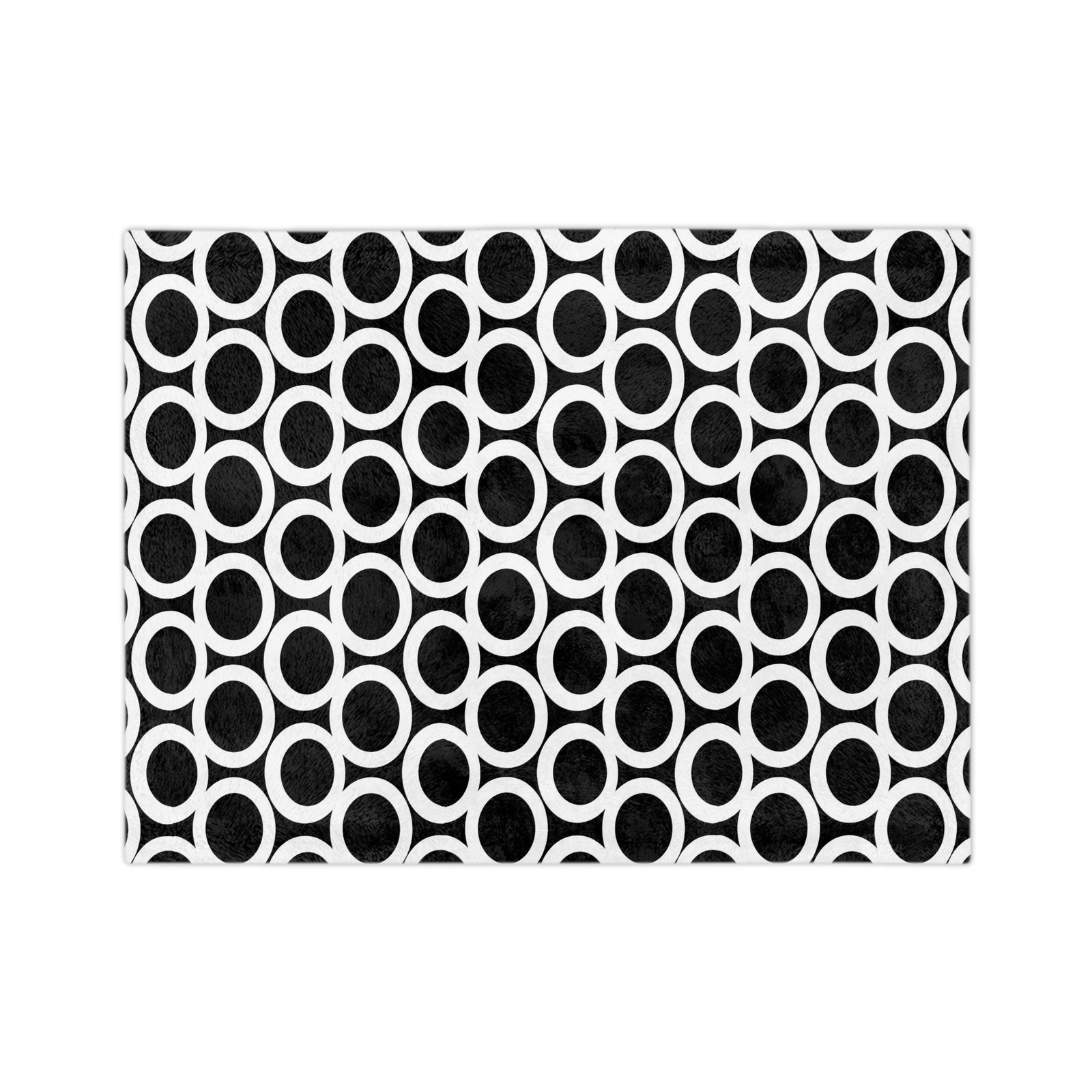 Chic Geometric Velveteen Blanket for Cozy Homes, Soft Throw Blanket, Modern Decor, Gift for Housewarming, Elegant Bedding - Image 2