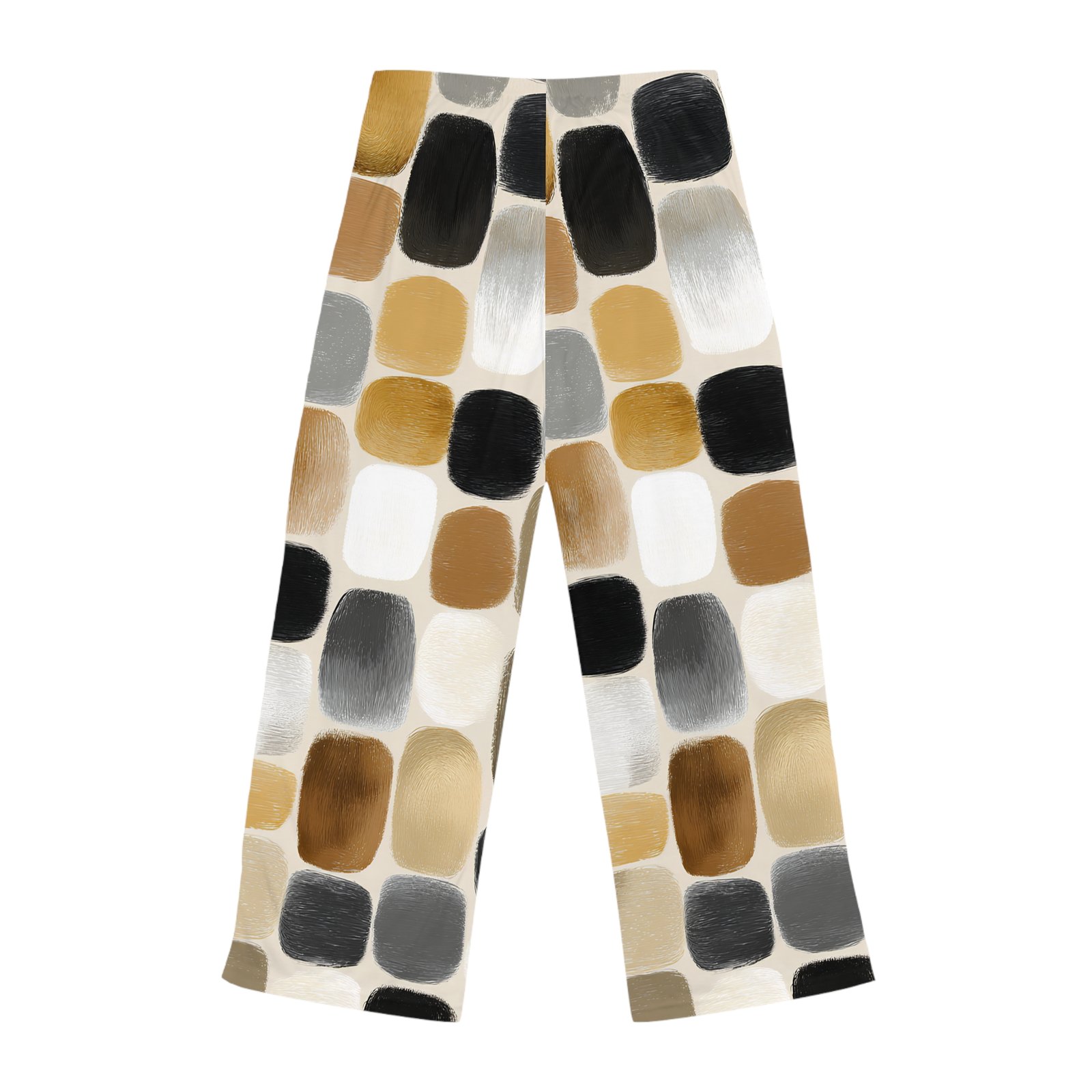 Chic Women's Pajama Pants in Modern Abstract Design, Cozy Sleepwear, Casual Lounge Pants, Gift for Her, Relaxation Attire - Image 2