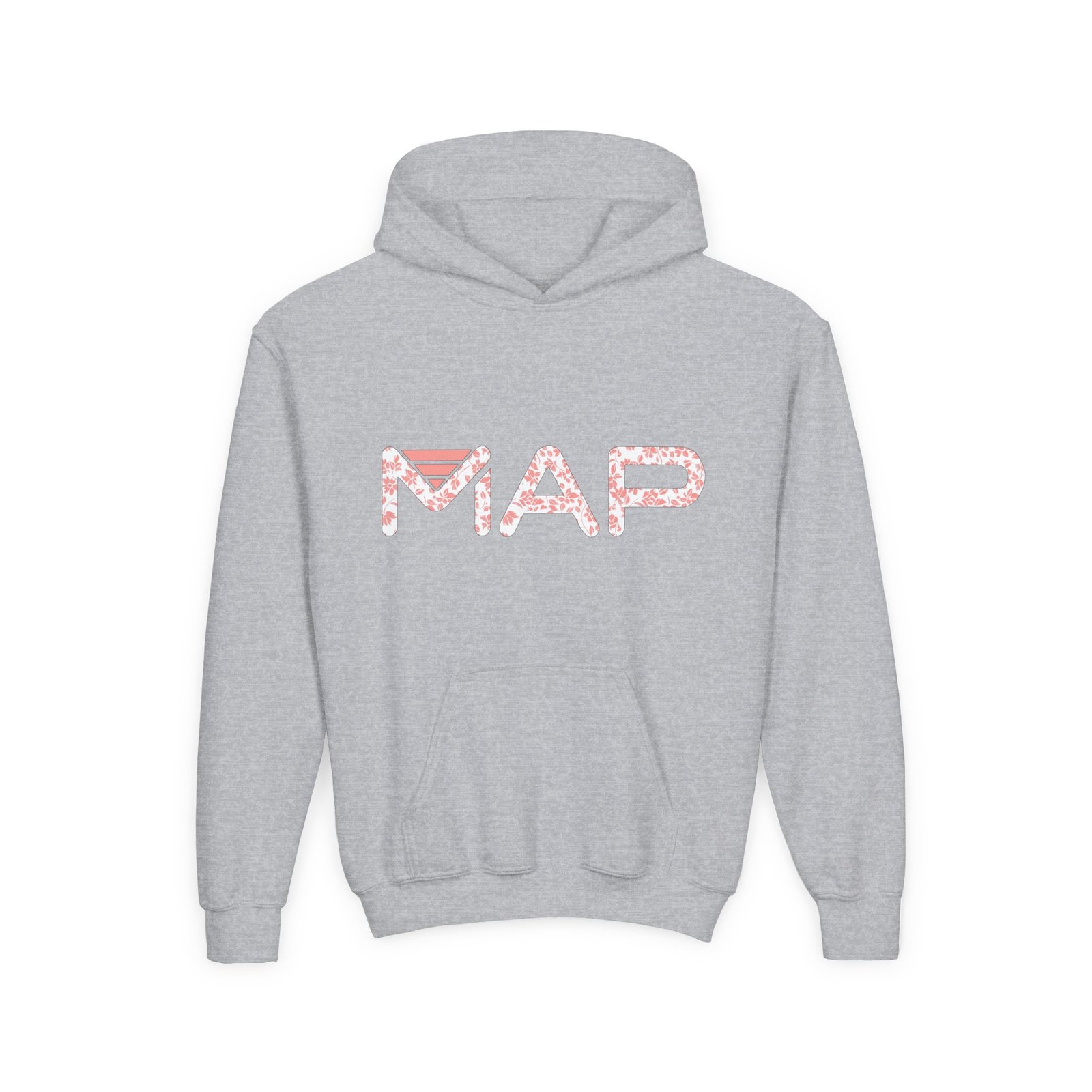 Youth Map Design Hoodie - Cozy Pullover for Kids, Perfect for School, Birthdays, and Everyday Wear, Teen Gifts, Adventure Apparel - Image 5