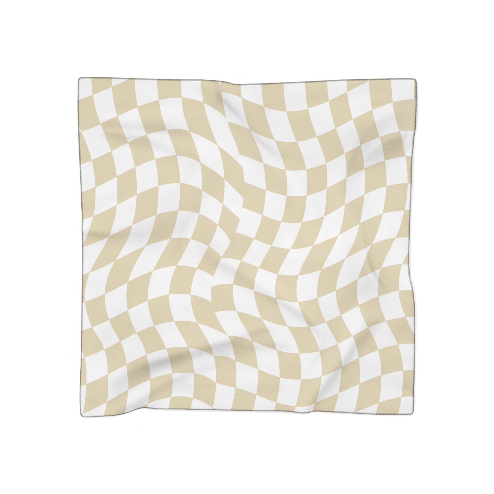 Elegant Checkered Poly Scarf, Chic Fashion Accessory, Stylish Gift for Her, Trendy Neck Wrap, Perfect for Fall & Winter - Image 7