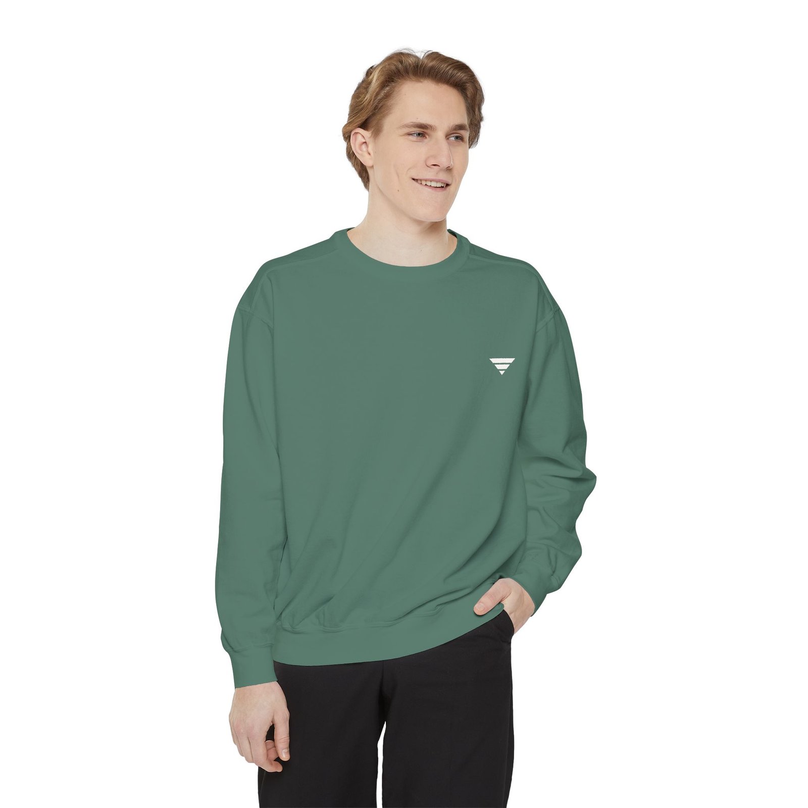 Unisex Garment-Dyed Sweatshirt - Image 11