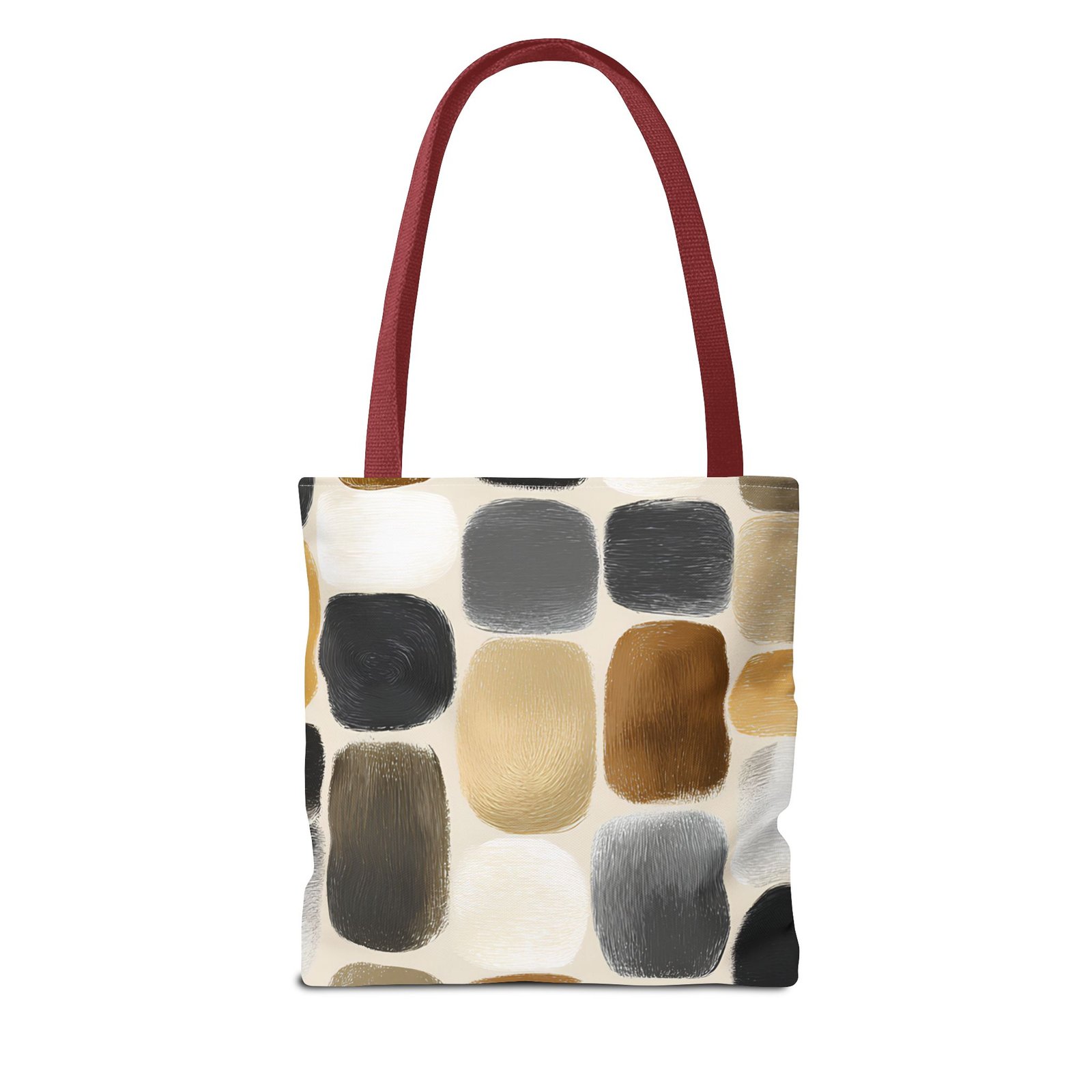 Chic Abstract Tote Bag, Stylish Reusable Shopping Bag, Fashionable Handbag for Everyday Use, Eco-Friendly Gift, Minimalist Tote - Image 14