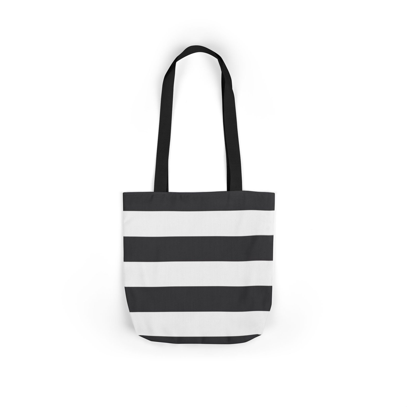 Chic Canvas Tote Bag, Stylish Striped Shopper for Everyday Use, Eco-Friendly Tote for Beach, Grocery, Gift Idea, Summer Accessory - Image 6