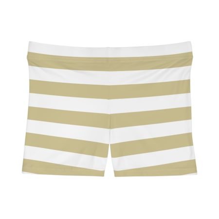 Chic Striped Women's Lounge Shorts, Comfy Summer Casual Wear, Perfect for Beach Days, Vacation, Workouts, Gift Ideas