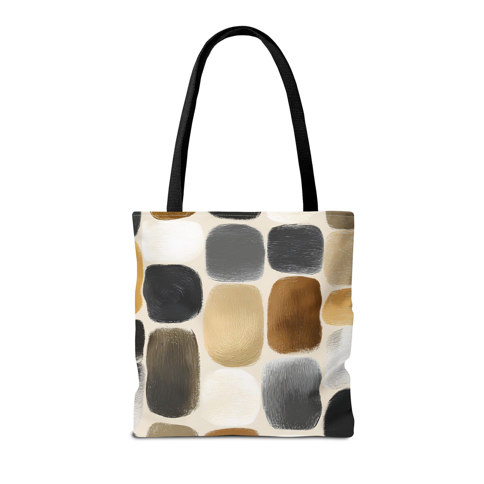 Chic Abstract Tote Bag, Stylish Reusable Shopping Bag, Fashionable Handbag for Everyday Use, Eco-Friendly Gift, Minimalist Tote - Image 6