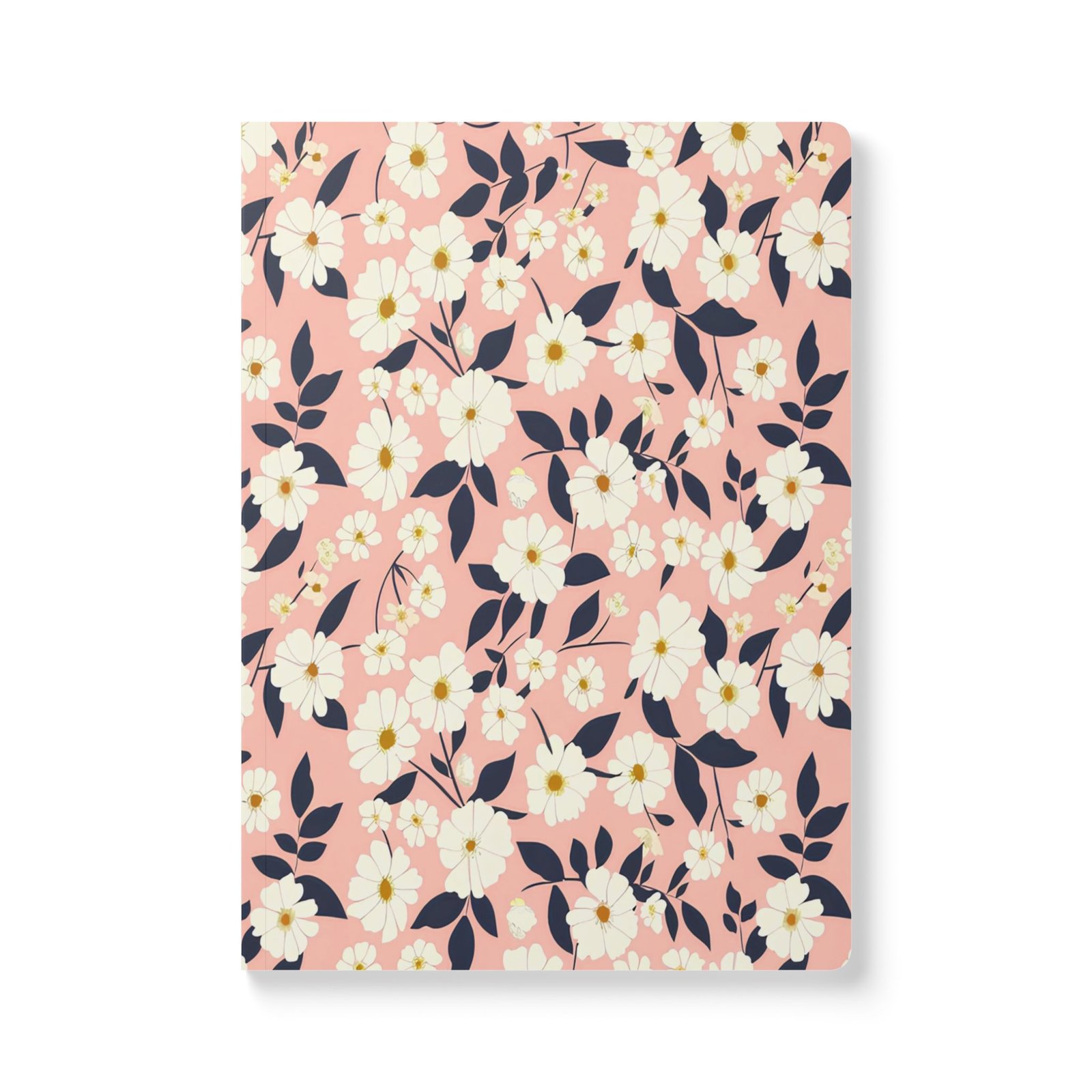 Floral Softcover Journal, Aesthetic Notebook, Gift for Her, Writing Journal, Travel Diary, Daily Planner, Cute Stationery - Image 5