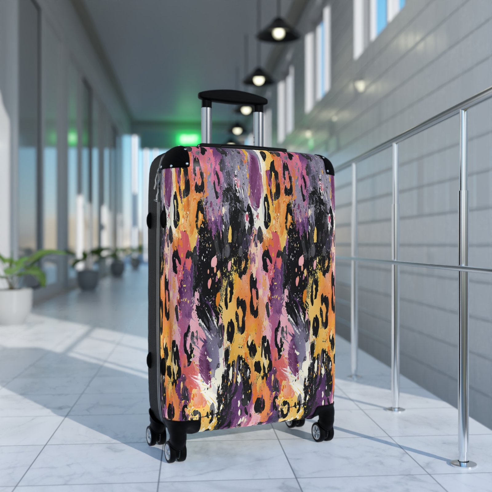 Stylish Printed Suitcases for Travelers, Trendy Luggage, Animal Print Gear, Travel Accessories, Unique Vacation Essentials - Image 7