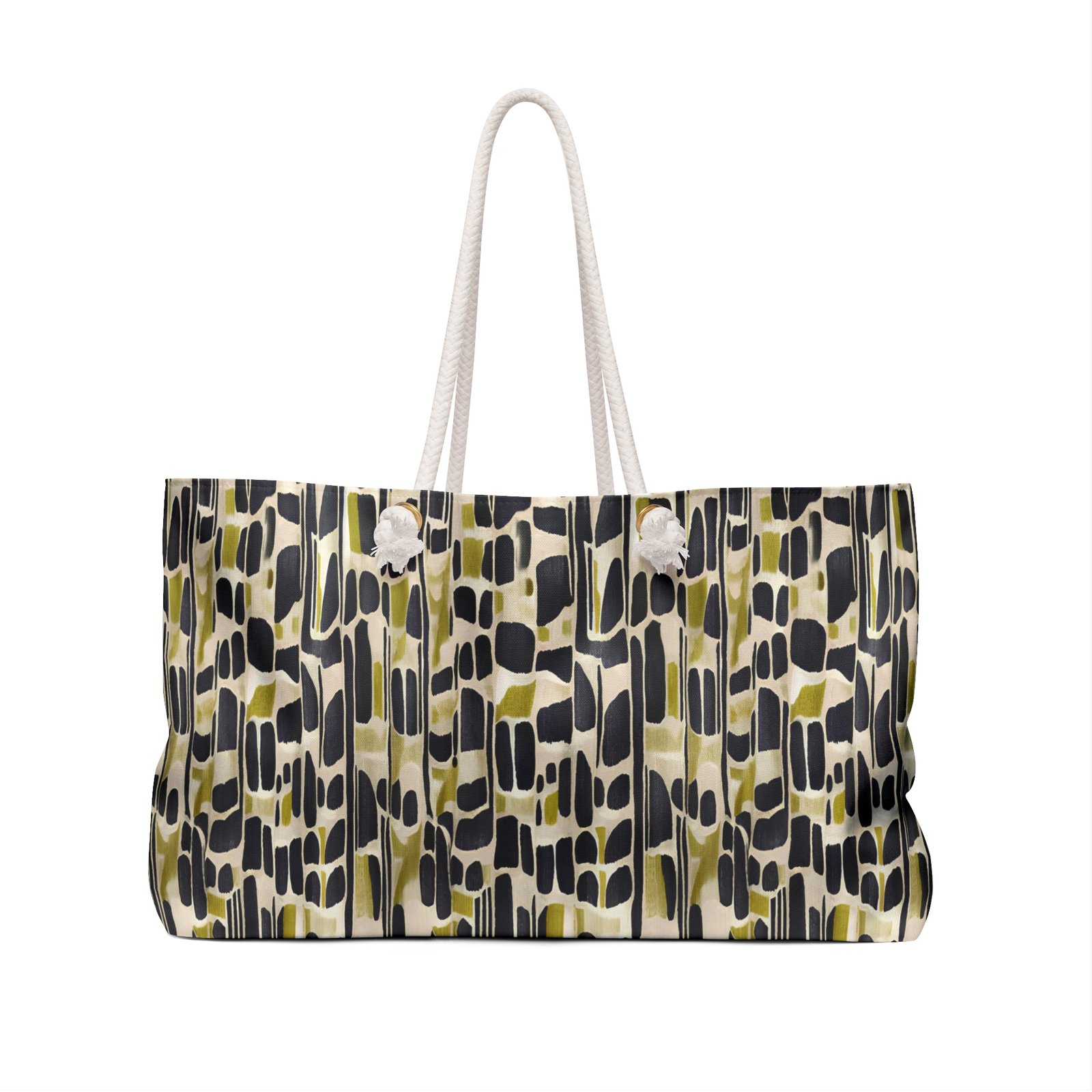 Stylish Weekender Bag, Travel Tote, Beach Bag, Overnight Bag, Gym Bag, Weekend Getaway Bag - Image 2