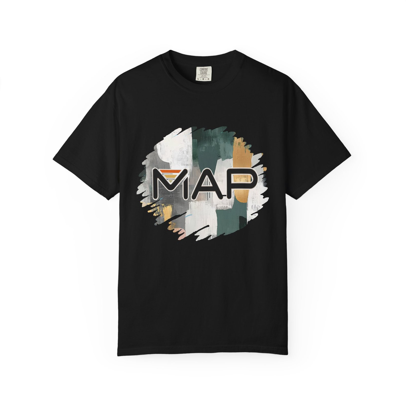 Map-Inspired Unisex Garment-Dyed T-Shirt for Travel Lovers, Casual Wear, Gifts, Outdoor Adventures, Wanderlust Fashion - Image 49