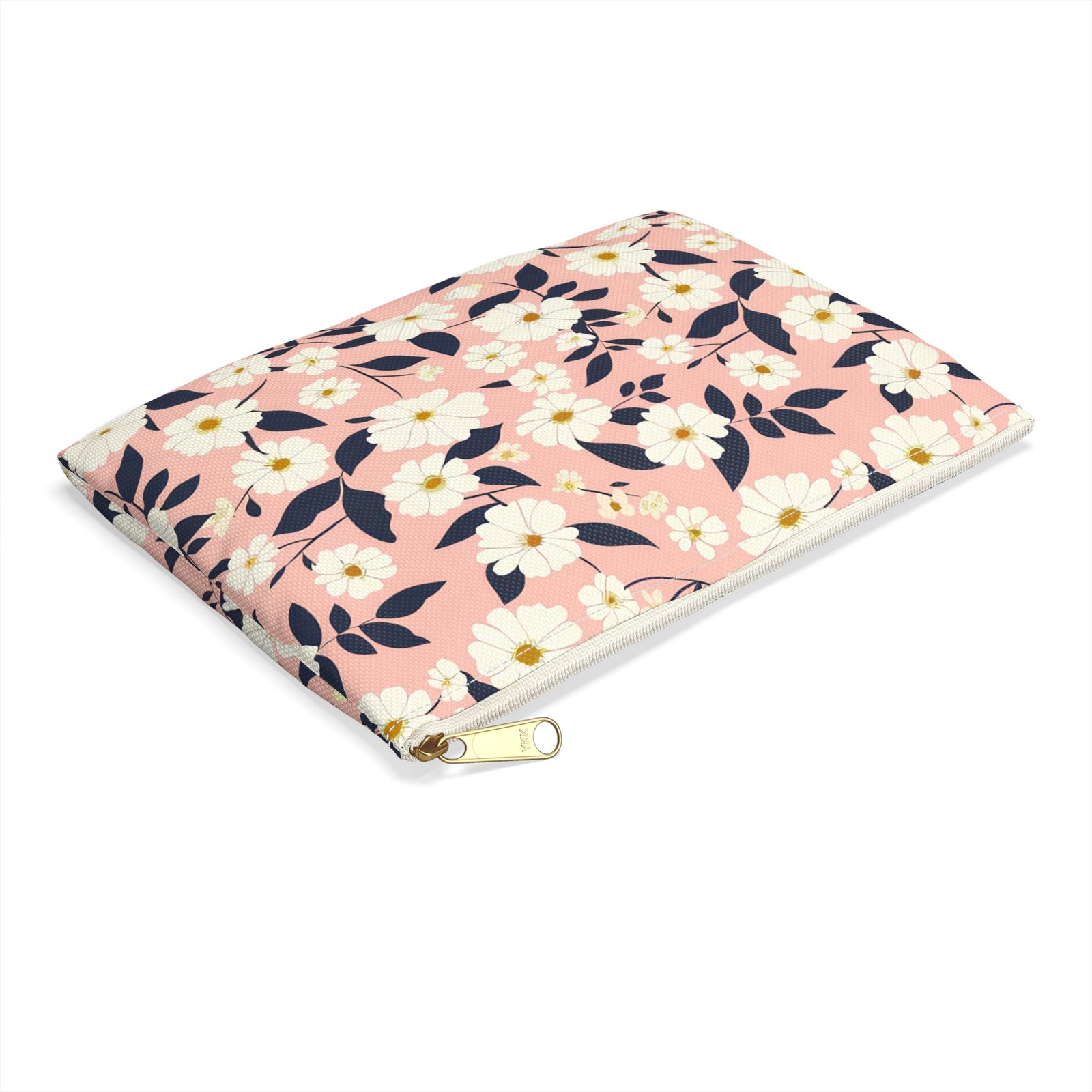 Floral Accessory Pouch, Cute Makeup Bag, Stylish Organizer, Floral Design Gift, Everyday Carryall, Gift for Her, Travel Essentials - Image 15