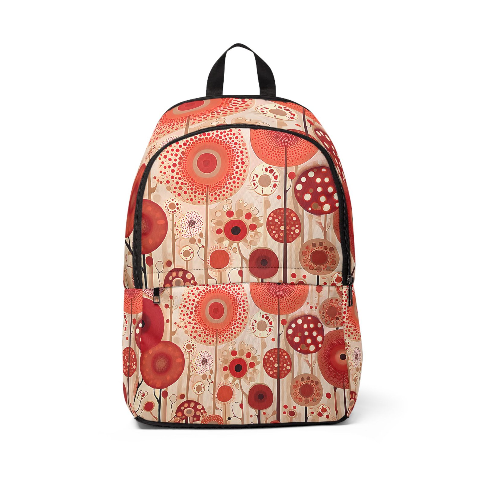 Bohemian Floral Backpack, Trendy Backpack, Fabric Backpack, School Bag, Travel Backpack, Gift for Her