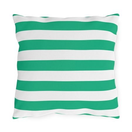 Stylish Outdoor Pillows for Patio Decoration, Vibrant Striped Accent Cushion, Garden Decor, Porch Throw Pillows, Summer Home Accessories
