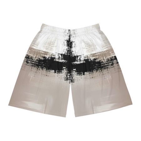 Stylish Abstract Basketball Shorts, Summer Sportswear, Athleisure, Gymwear, Gift for Athletes