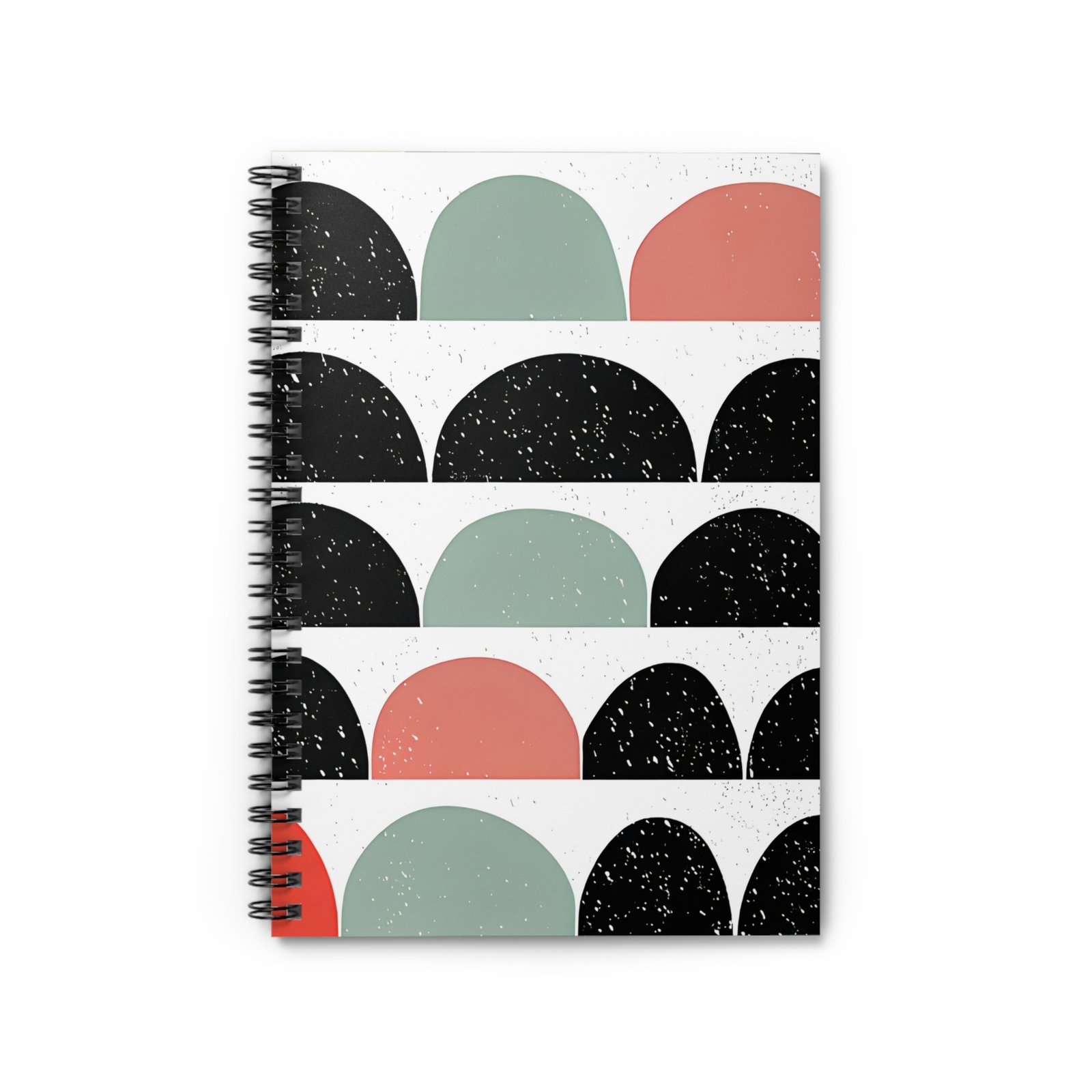 Stylish Ruled Spiral Notebook - Modern Design for Students, Journaling, Gifts, and Organization