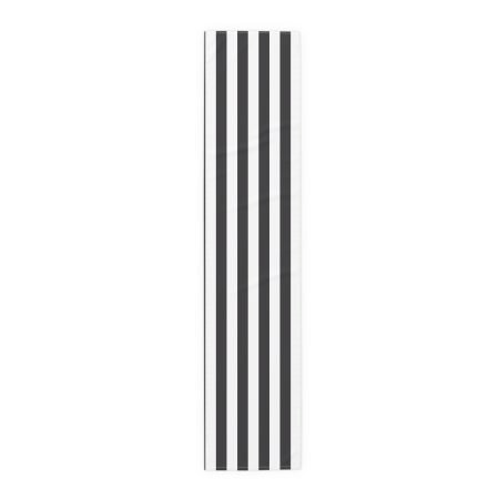 Chic Black and White Striped Table Runner, Modern Decor, Dining Table Centerpiece, Wedding, Party, Home Decoration
