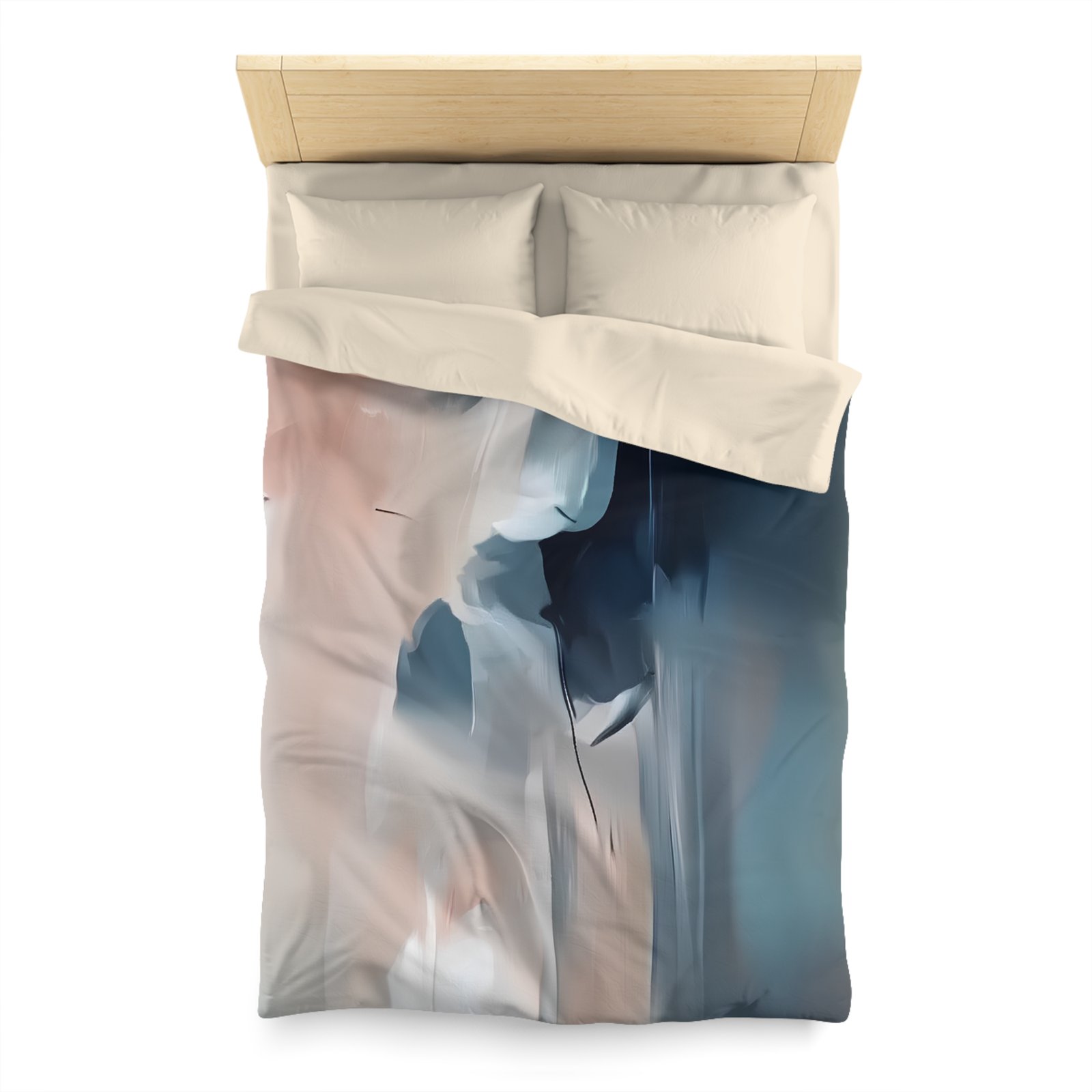 Artistic Microfiber Duvet Cover | Abstract Bedding | Cozy Bedroom Decor | Modern Home Decor | Gift for Art Lovers - Image 2