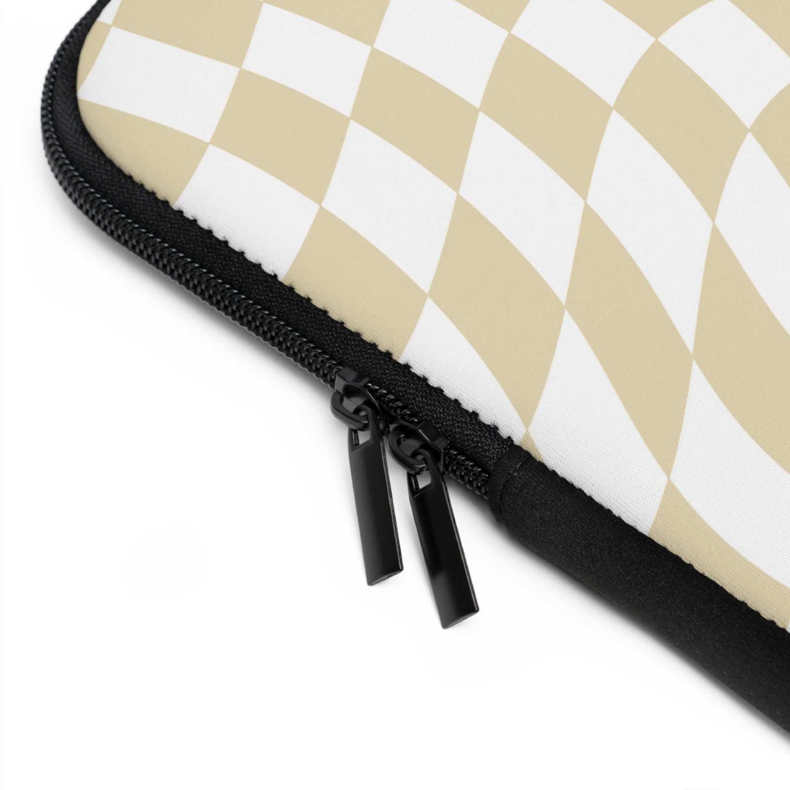 Stylish Laptop Sleeve with Modern Checkered Design, Tech Bag, Computer Case, Gift for Students, Minimalist Laptop Protector - Image 11