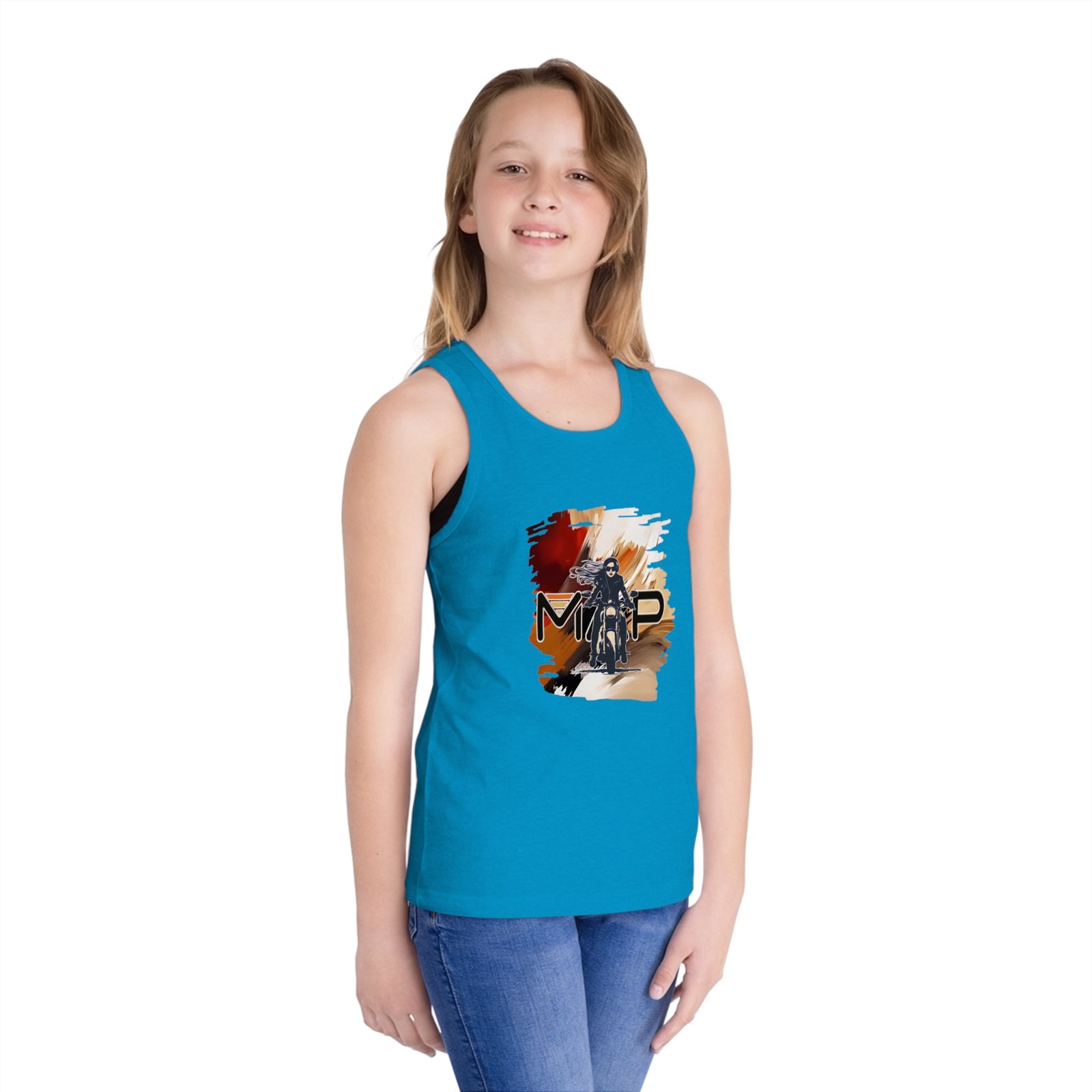 Adventure Kids Jersey Tank Top, Summer Wear, Outdoor Play, Birthday Gift, Travel Outfit, Fun Design - Image 6