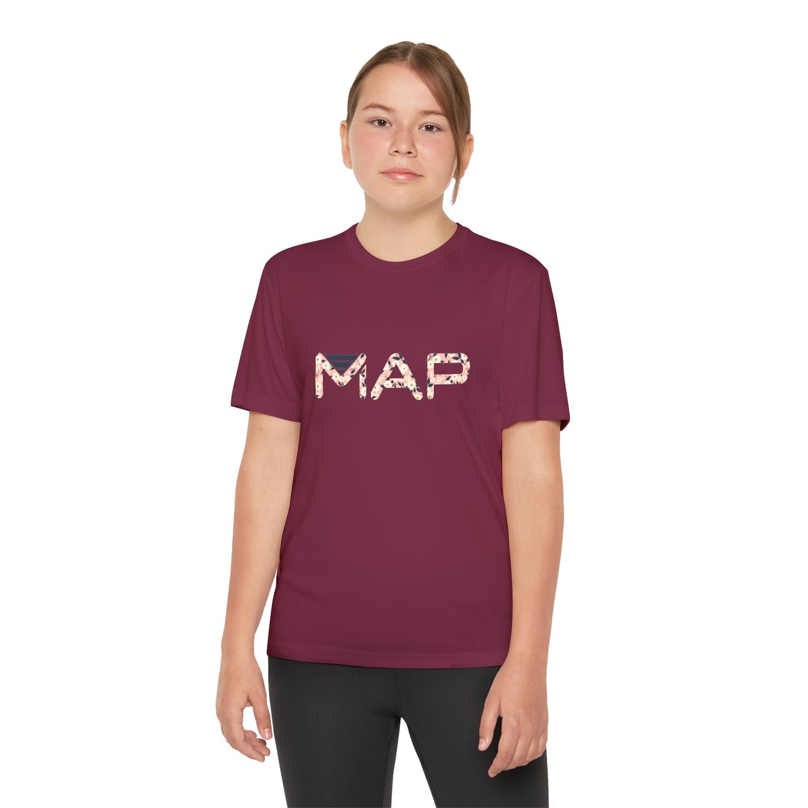 Youth Competitor Tee - MAP Design, Athletic Youth Shirt, Trendy Kids T-Shirt, Sportswear for Active Kids, Gift for Young Athletes - Image 76