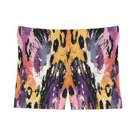 Vibrant Women's AOP Shorts - Stylish Summer Apparel, Casual Wear, Beach Cover-Up, Workout Shorts, Festival Fashion