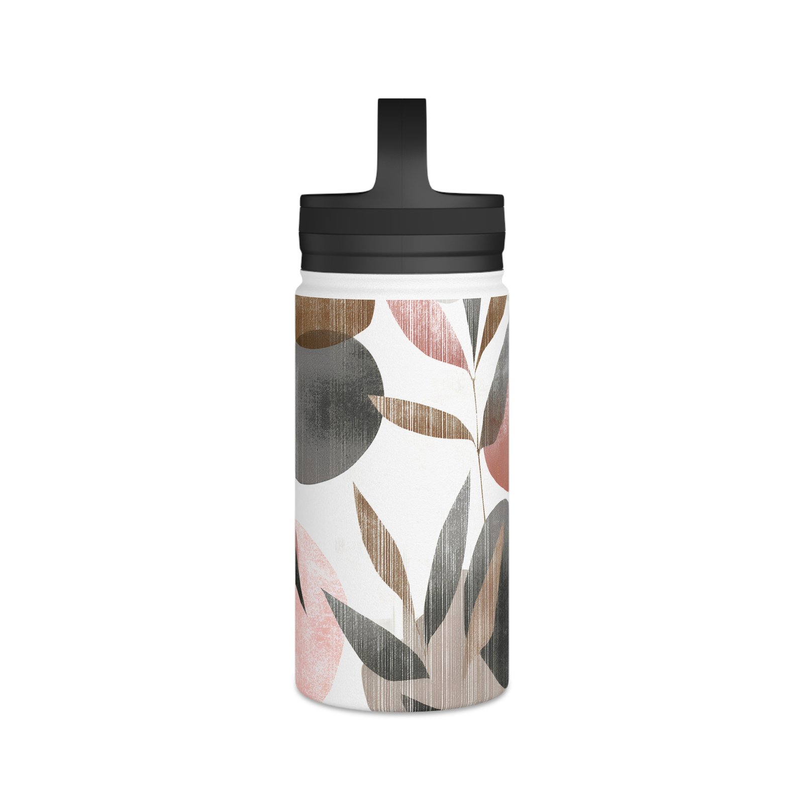 Stainless Steel Water Bottle, Handle Lid - Image 4