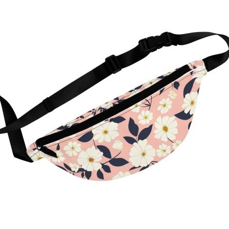 Floral Fanny Pack - Trendy Waist Bag for Festivals, Travel, Hiking, Gifts, Everyday Use