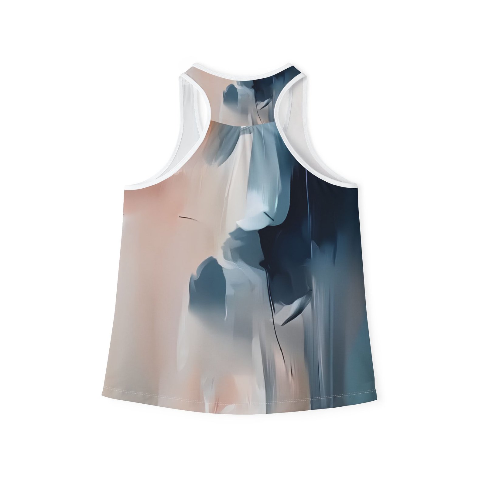 Abstract Art Women's Tank Top, Summer Tank, Beachwear, Activewear, Gift for Her, Casual Style, Workout Top - Image 2