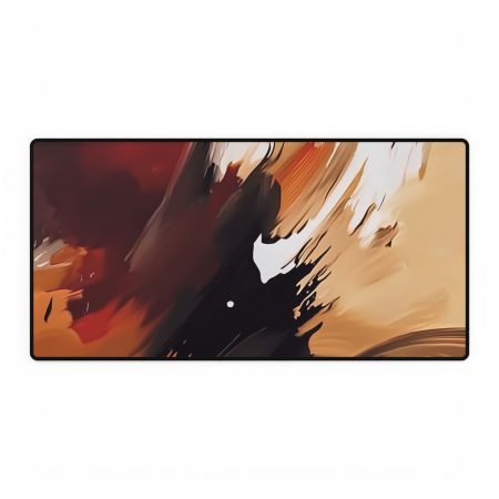 Artistic Desk Mats for Home Office, Modern Work Space Decor, Gaming & Study, Eco-friendly Mouse Pad, Desk Accessories