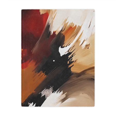 Cozy Abstract Minky Blanket for Home Decor, Soft Throw for Comfort, Perfect Gift for Birthdays, Housewarming, and Holidays